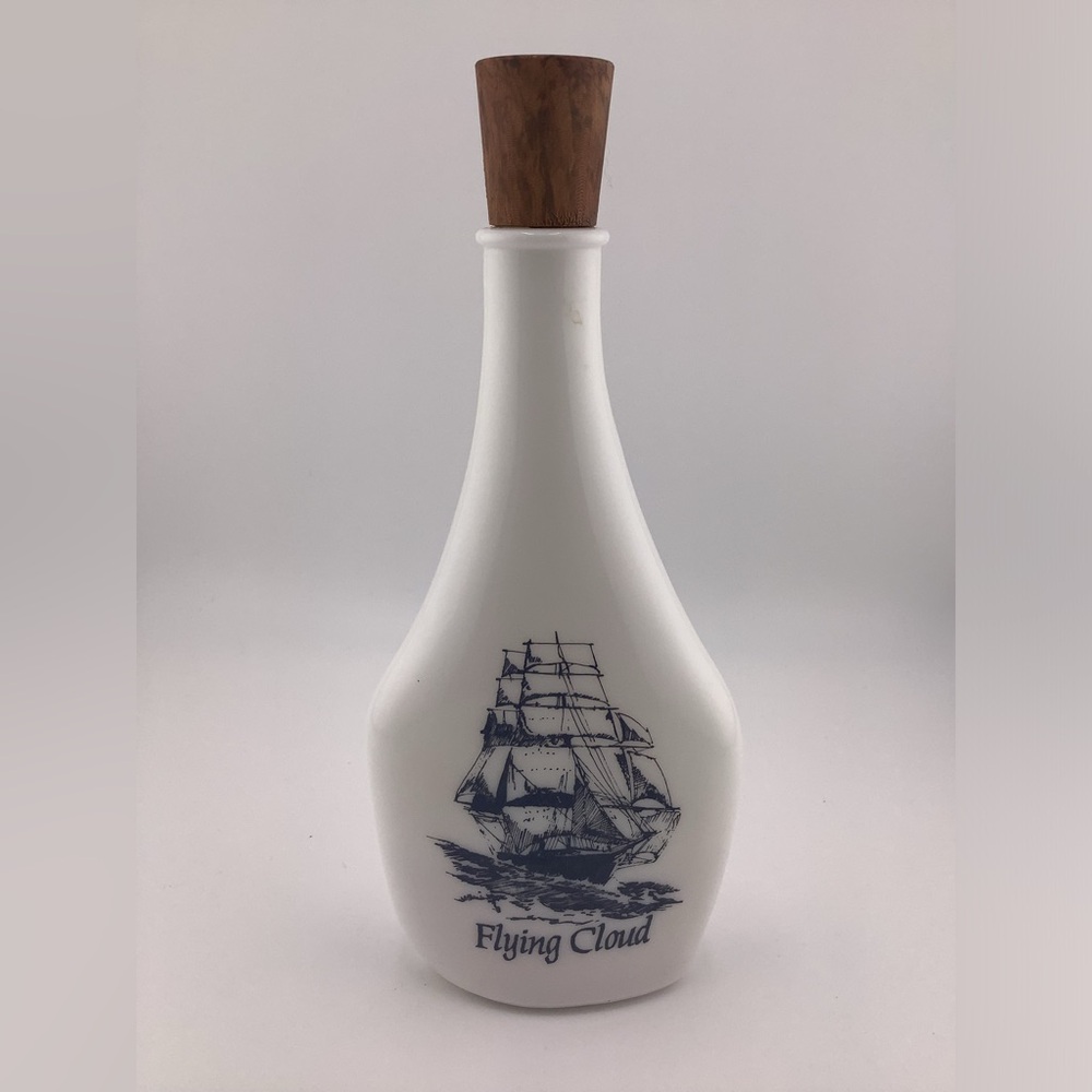 Vintage Old Spice Flyng Cloud Ship Bottle